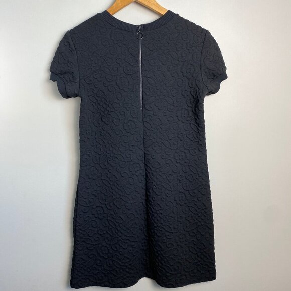 Zara Black Textured Dress - Picture 4 of 11